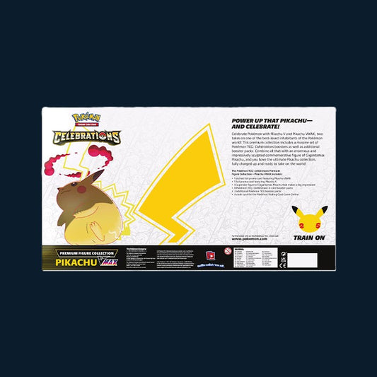 Pokémon 25th Celebrations Premium Figure Collection Pikachu Box