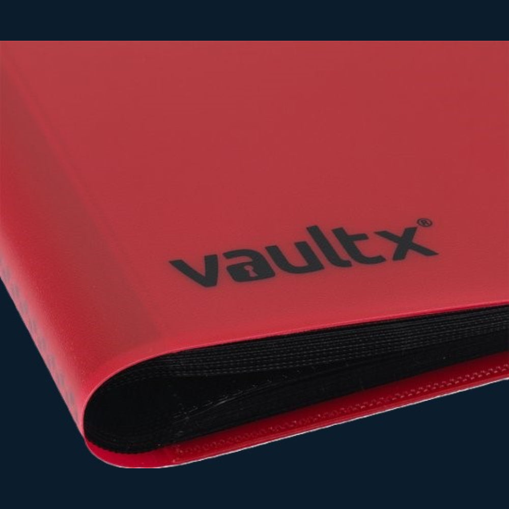 Vault X 9-Pocket Exo-Tec® Strap Binder Rood 360 Kaarten