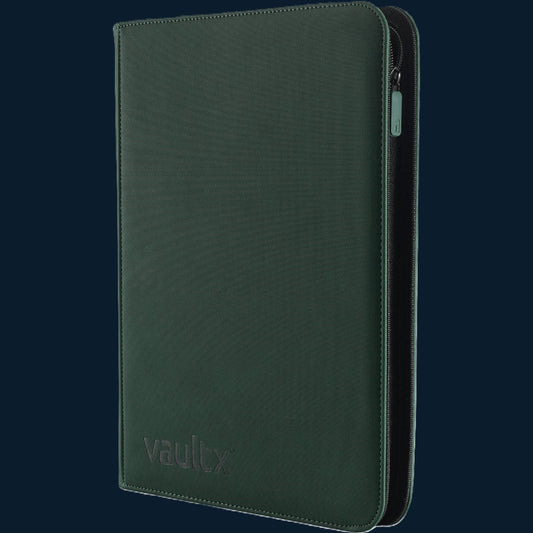 Vault X 9-Pocket Exo-Tec® Zip Binder Groen 360 Kaarten