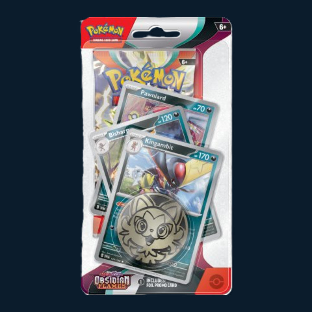Pokémon Obsidian Flames Premium Checklane Blister Kingambit