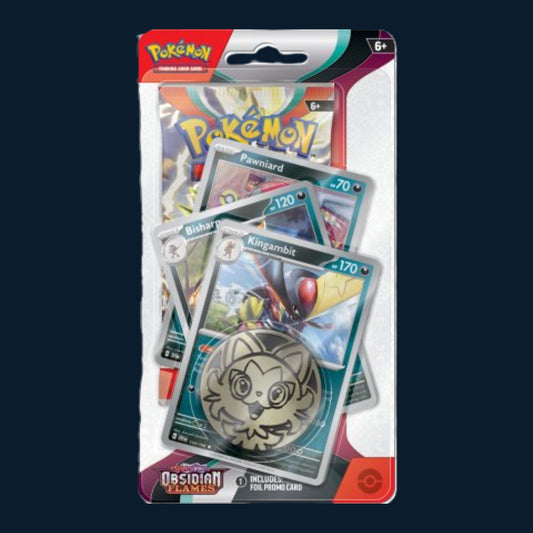Pokémon Obsidian Flames Premium Checklane Blister Kingambit