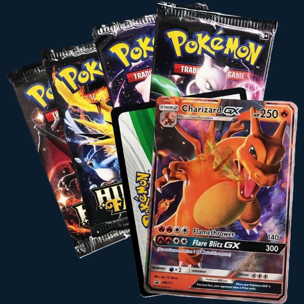 Pokémon Sun & Moon Hidden Fates Charizard GX tin