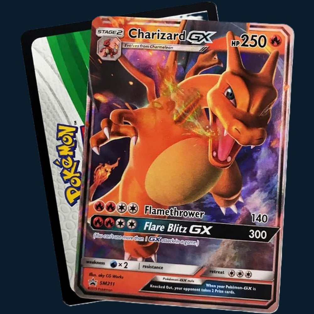 Pokémon Sun & Moon Hidden Fates Charizard GX tin