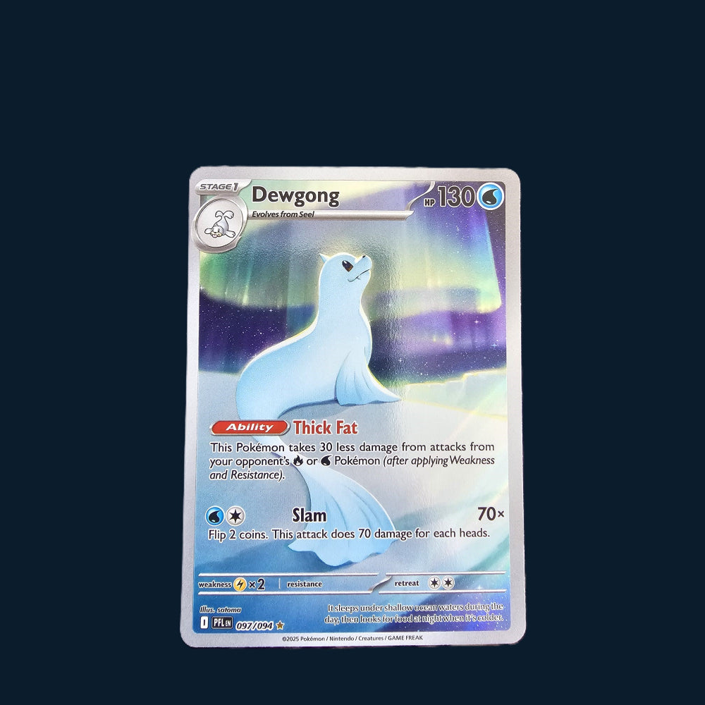 Pokémon Mega Evolution Dewgong PFL097 Illustration Rare