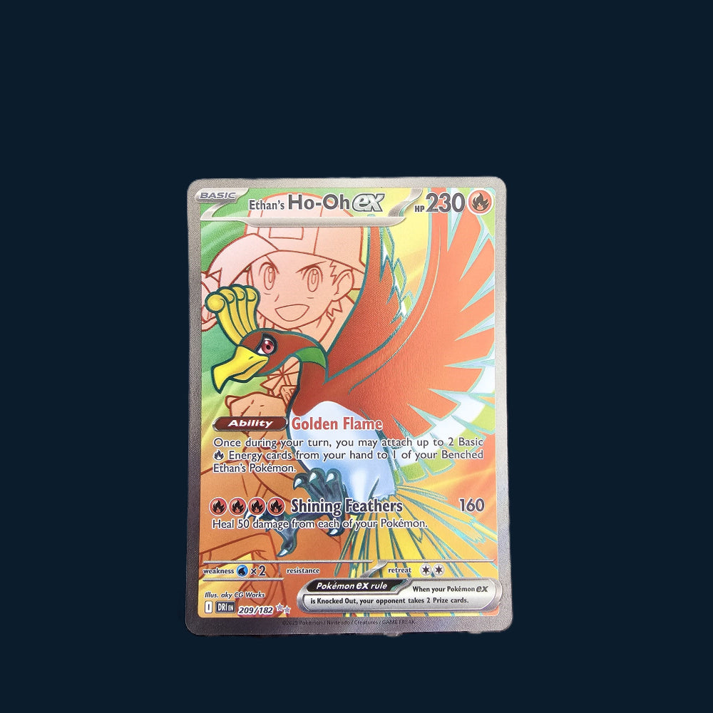 Pokémon Scarlet & Violet Ethan's Ho-oh ex DRI209 Ultra Rare