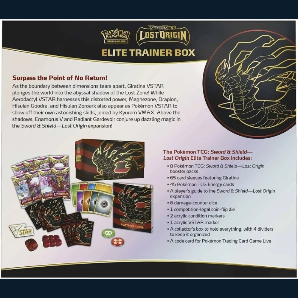 Pokémon Sword & Shield Lost Origin Elite Trainer Box
