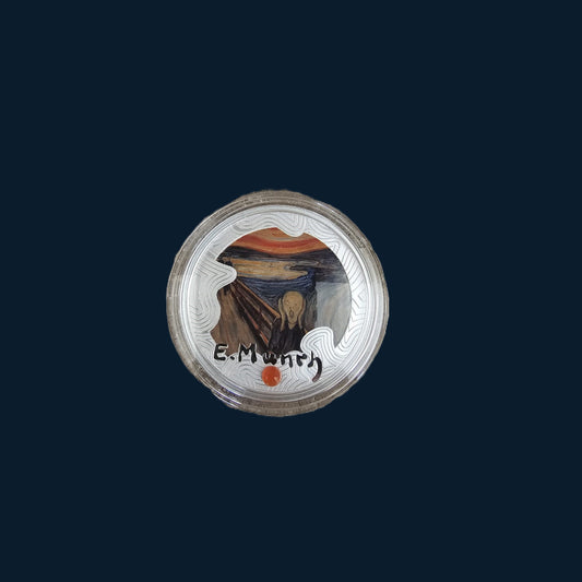 The Scream - Edvard Munch 1/2 oz Silver coin .999