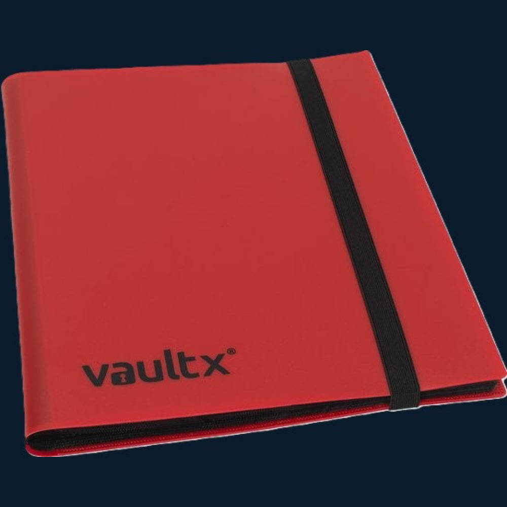 Vault X 9-Pocket Exo-Tec® Strap Binder Rood 360 Kaarten