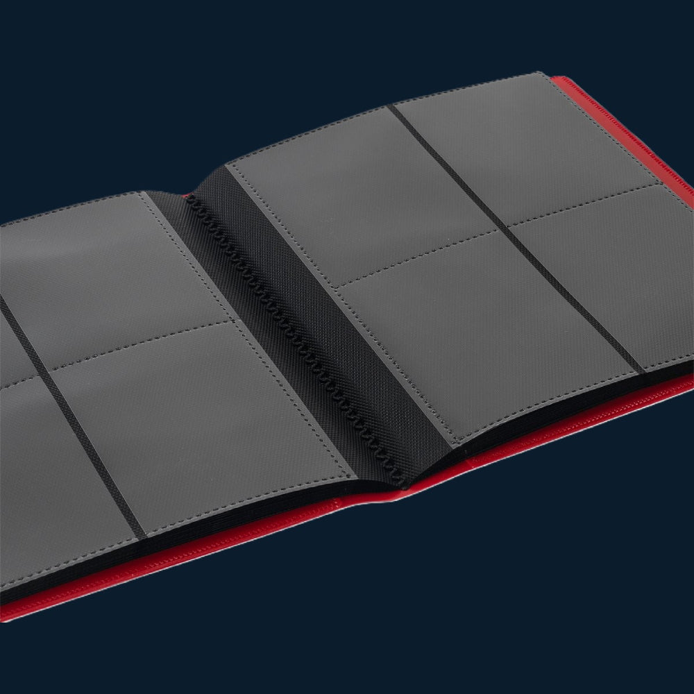 Vault X 4-Pocket Exo-Tec® Strap Binder Rood 160 Kaarten