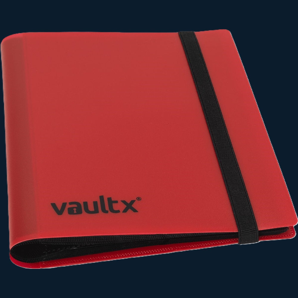 Vault X 4-Pocket Exo-Tec® Strap Binder Rood 160 Kaarten